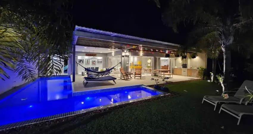 Casa com 3 dormitórios à venda, 300 m² por R$ 3.200.000,00 - Busca Vida (abrantes)	 - Lauro de Freitas/BA