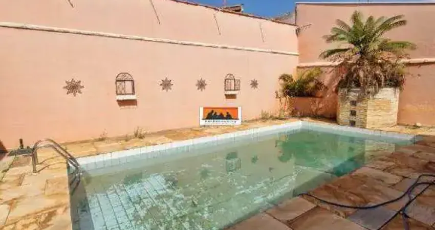 Casa residencial para aluguel em campinas (cidade universitária) – 4 quartos, 2 suítes, piscina e quintal amplo