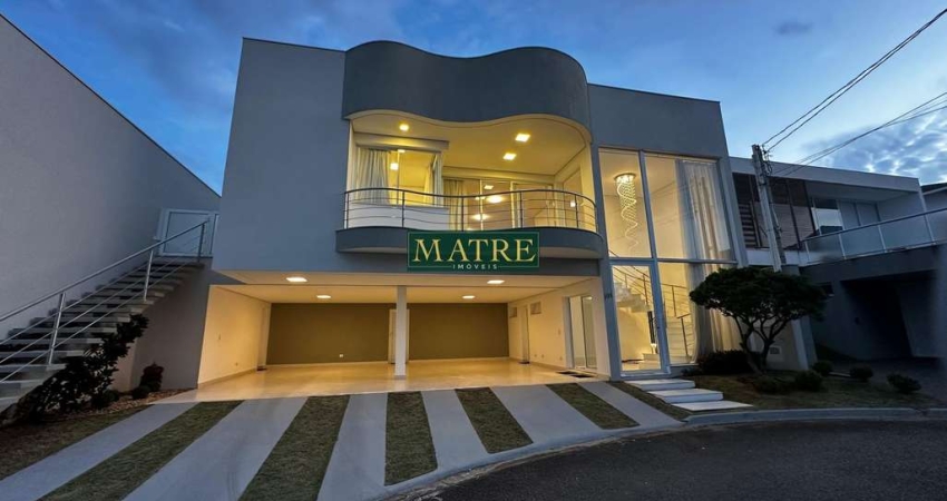 casa em condomínio mobilada com 5 suites ar condicionada, piscina