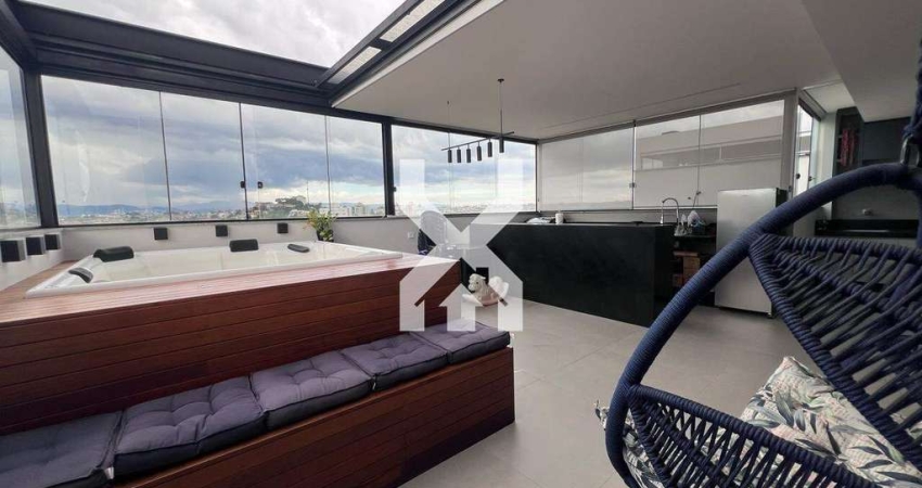 Cobertura à venda, 3 quartos, 1 suíte, 3 vagas, Castelo - Belo Horizonte/MG