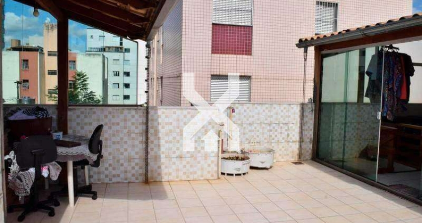 Cobertura à venda, 3 quartos, 1 suíte, 2 vagas, Sagrada Família - Belo Horizonte/MG