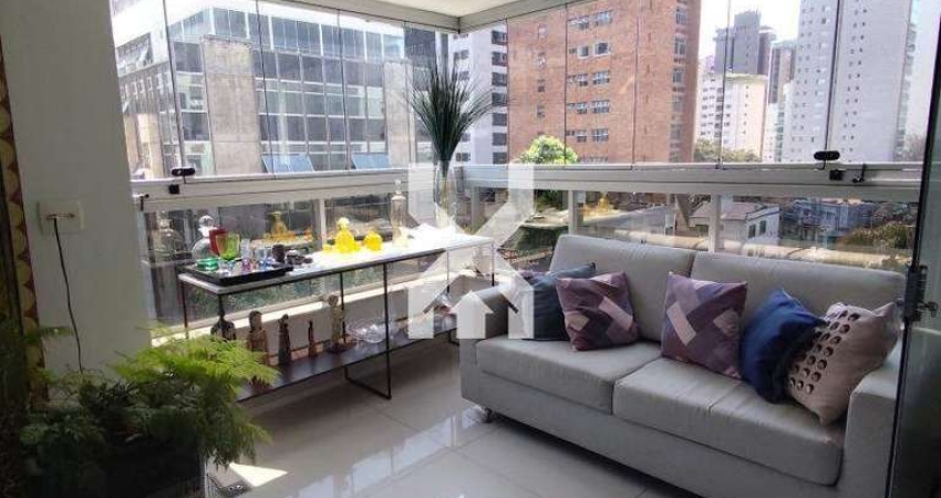 Apartamento à venda, 4 quartos, 2 suítes, 3 vagas, Lourdes - Belo Horizonte/MG