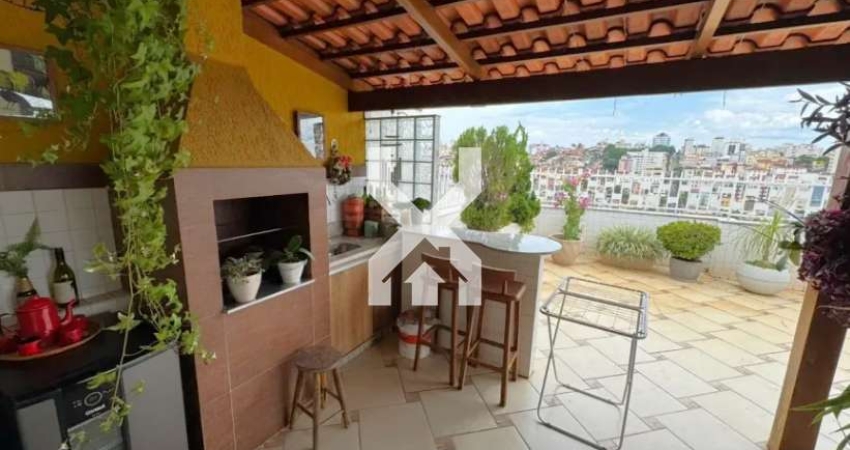 Cobertura à venda, 3 quartos, 2 suítes, 1 vaga, Sagrada Família - Belo Horizonte/MG