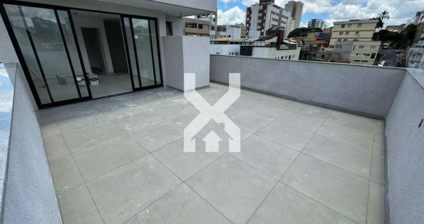 Cobertura à venda, 4 quartos, 1 suíte, 2 vagas, Sagrada Família - Belo Horizonte/MG