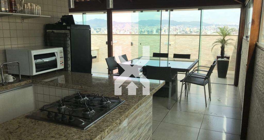 Cobertura à venda, 3 quartos, 2 suítes, 4 vagas, Palmares - Belo Horizonte/MG