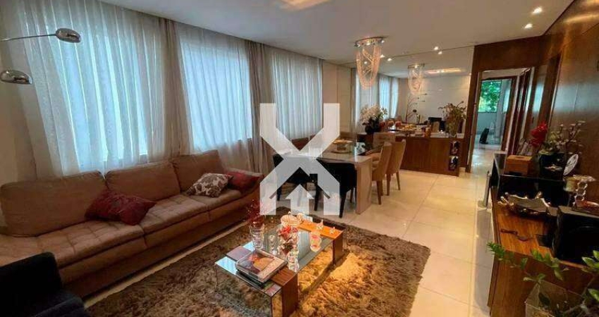 Apartamento à venda, 3 quartos, 1 suíte, 2 vagas, Lourdes - Belo Horizonte/MG