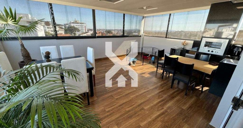 Cobertura à venda, 3 quartos, 1 suíte, 3 vagas, Dona Clara - Belo Horizonte/MG