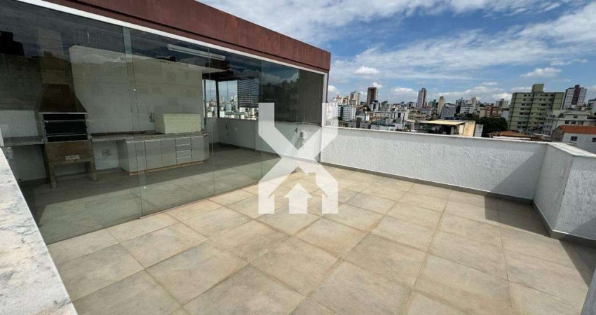 Cobertura à venda, 3 quartos, 1 suíte, 1 vaga, Sagrada Família - Belo Horizonte/MG