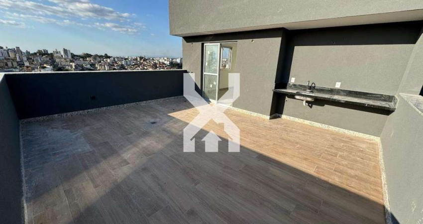 Cobertura à venda, 3 quartos, 1 suíte, 2 vagas, Sagrada Família - Belo Horizonte/MG