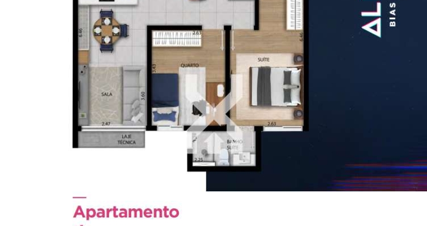 Apartamento à venda, 2 quartos, 1 suíte, 1 vaga, Lourdes - Belo Horizonte/MG