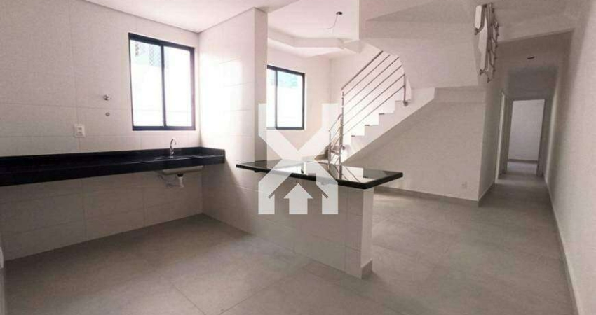 Cobertura à venda, 3 quartos, 2 suítes, 2 vagas, Planalto - Belo Horizonte/MG