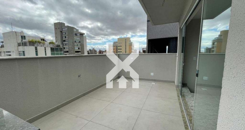 Cobertura à venda, 1 quarto, 1 suíte, 2 vagas, Lourdes - Belo Horizonte/MG