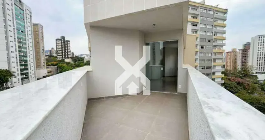 Cobertura à venda, 1 quarto, 1 suíte, 2 vagas, funcionários - belo horizonte/mg