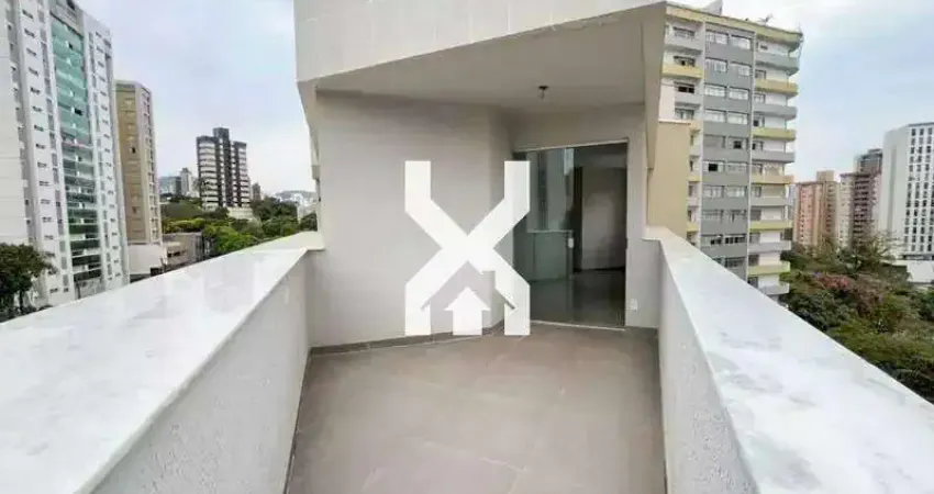 Cobertura à venda, 1 quarto, 1 suíte, 2 vagas, funcionários - belo horizonte/mg