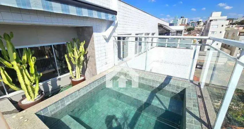 Cobertura à venda, 3 quartos, 1 suíte, 3 vagas, santa rosa - belo horizonte/mg