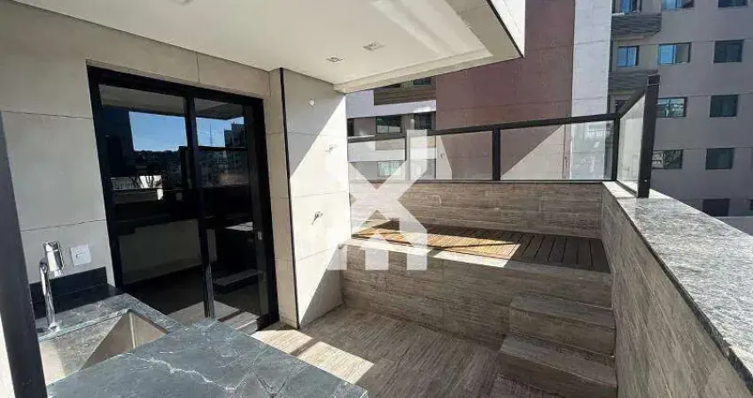 Cobertura à venda, 2 quartos, 2 suítes, 3 vagas, serra - belo horizonte/mg