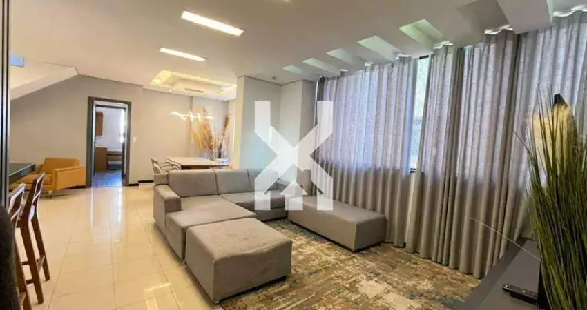 Cobertura à venda, 3 quartos, 2 suítes, 2 vagas, castelo - belo horizonte/mg