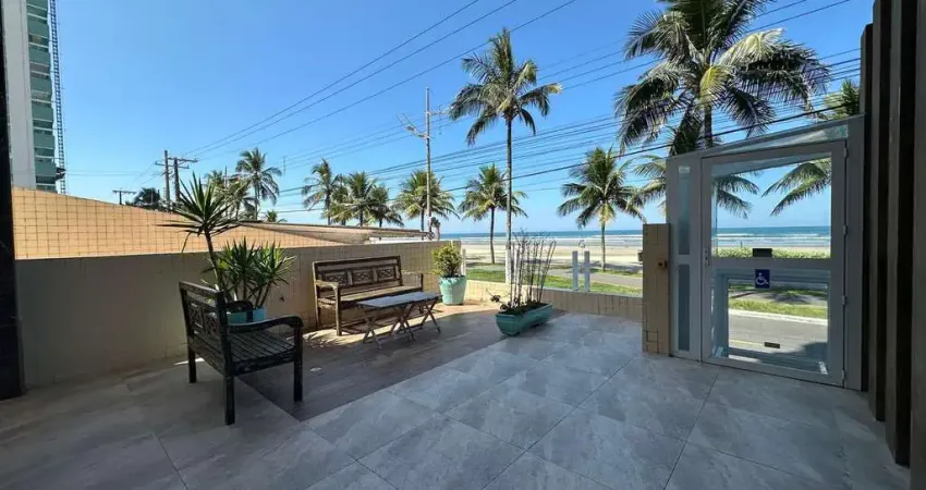 Apartamento em Praia Grande, prédio frente mar com 02 dormitórios e vista mar!