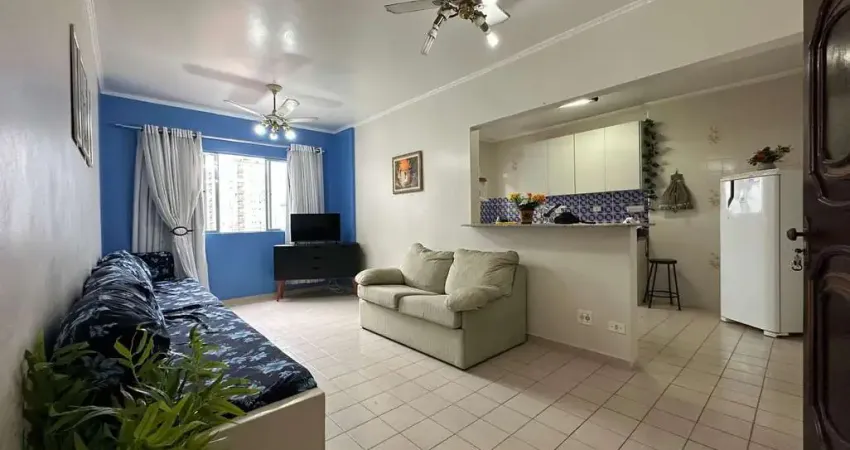 Apartamento em praia grande na ocian, com 01 dormitório 54,66 m2 de área útil.