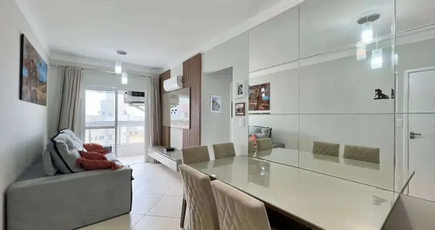 Apartamento em praia grande, na vila tupi com 02 dormitórios com uma suíte.