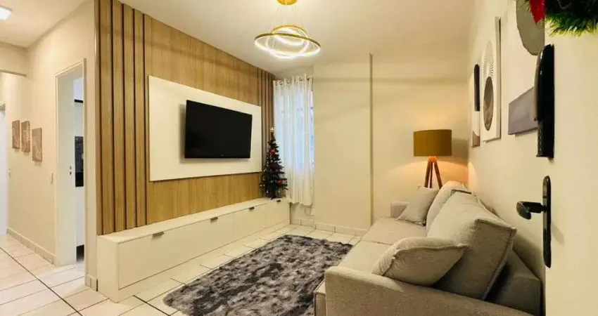 Apartamento em praia grande na aviação, mobiliado com 01 dorm.