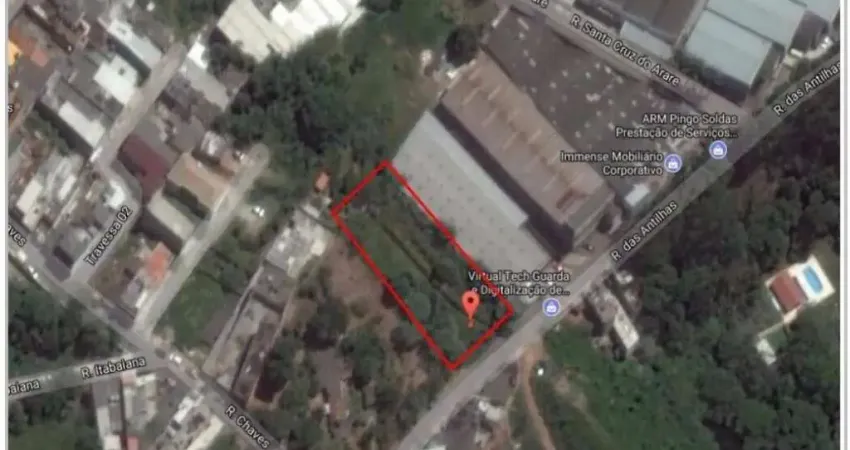 Terreno à venda na Rua das Antilhas, Jardim Califórnia, Barueri