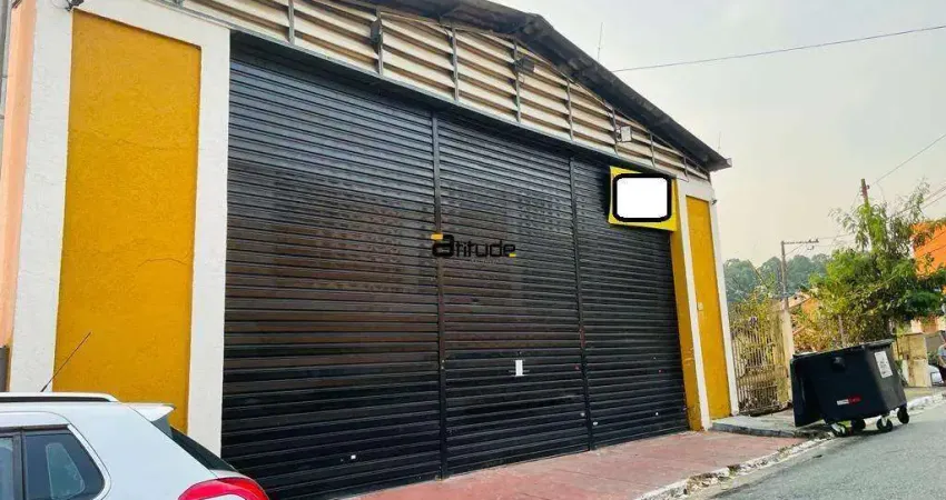 GALPÃO COMERCIAL 300 M² - CENTRO DE BARUERI - LOCAÇÃO
