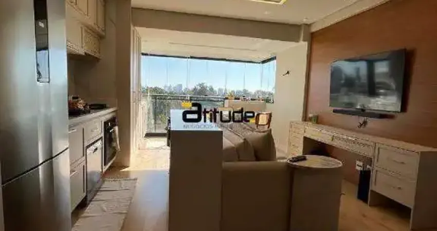 Apartamento para venda no condomínio aruanã - empresarial 18 do forte barueri