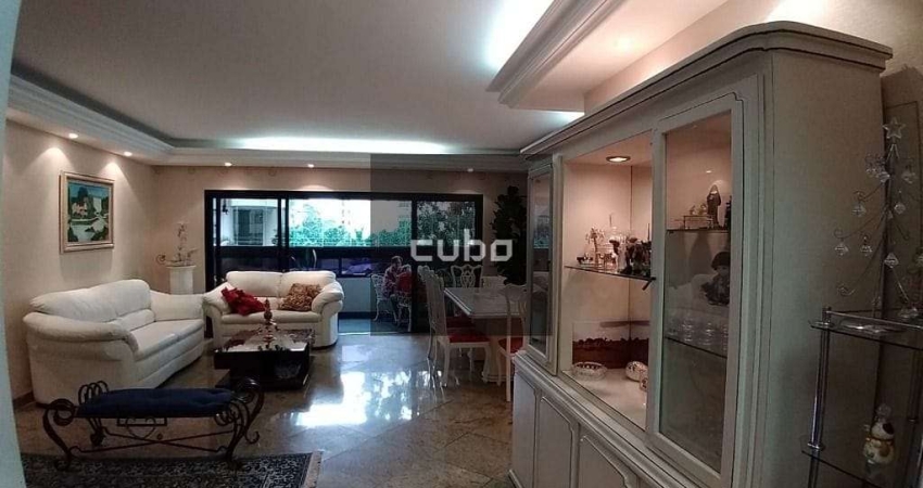 Apartamento com 4 dormitórios para alugar, 210 m² por R$ 15.000,00/ano - Jardim Anália Franco - São