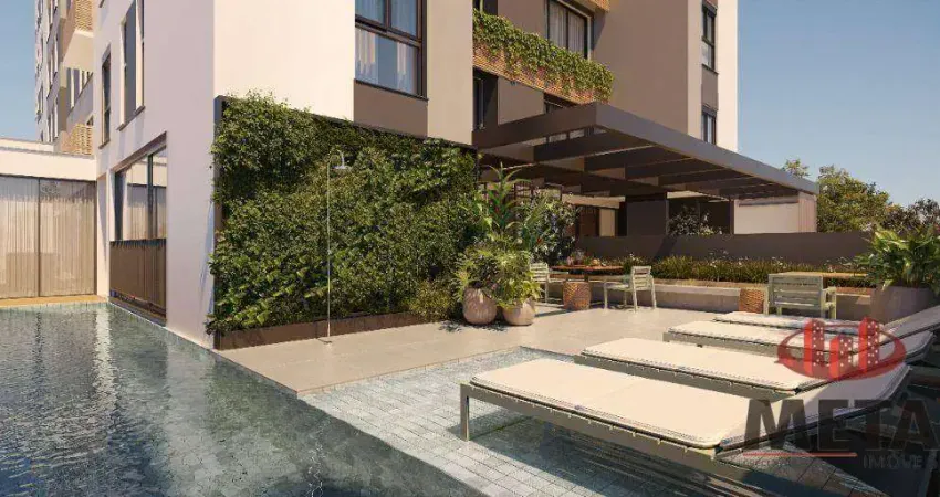 Apartamento com 3 dormitórios à venda, 77 m² por R$ 691.705,35 - América - Joinville/SC