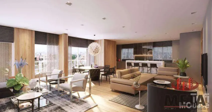 Apartamento com 3 dormitórios à venda, 135 m² por R$ 1.613.526,49 - América - Joinville/SC