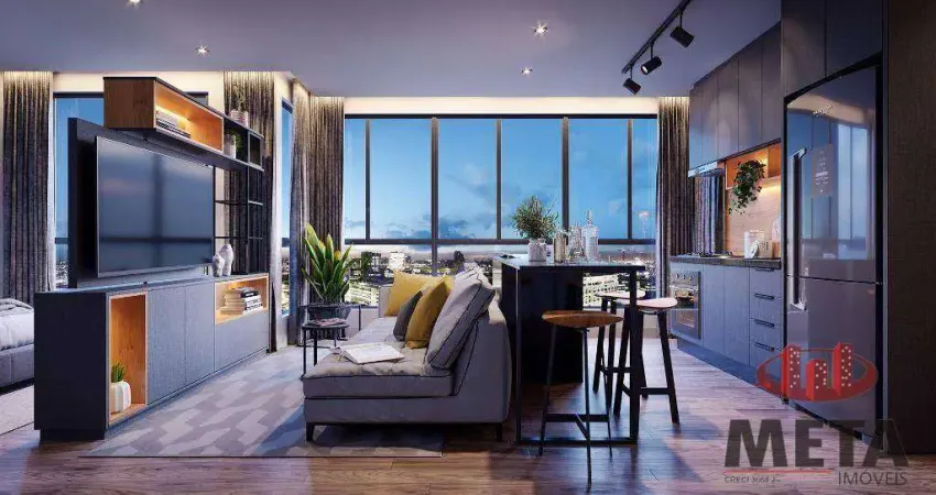 Cobertura com 1 dormitório à venda, 69 m² por R$ 695.608,97 - Saguaçu - Joinville/SC