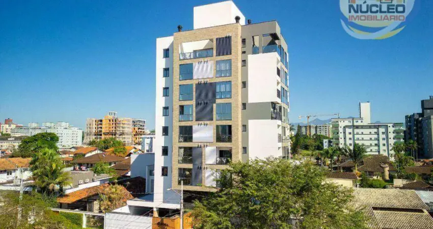 Apartamento garden com 3 dormitórios à venda, 182 m² por r$ 1.370.000,00 - santo antônio - joinville/sc