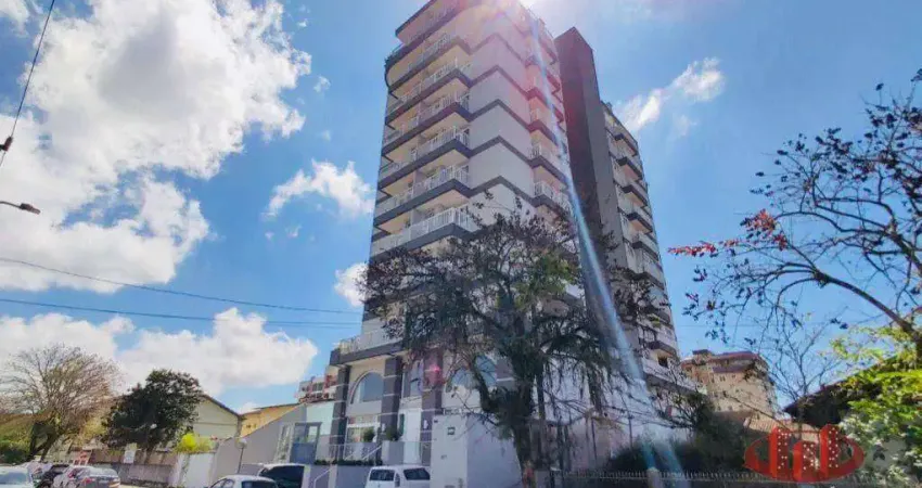 Apartamento com 1 dormitório para alugar, 55 m² por r$ 2.555,00/mês - bucarein - joinville/sc