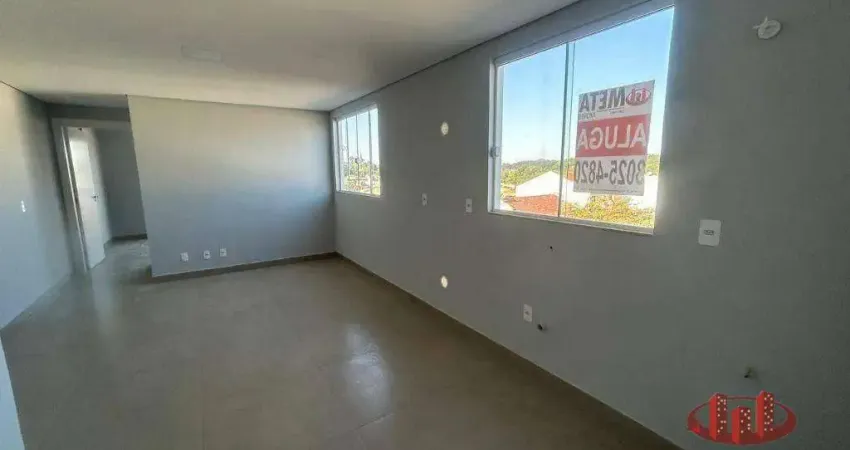 Apartamento com 1 dormitório para alugar, 36 m² por r$ 1.200,00/mês - petrópolis - joinville/sc