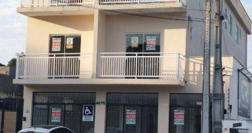 Apartamento com 1 dormitório para alugar, 36 m² por R$ 1.200,00/mês - Petrópolis - Joinville/SC