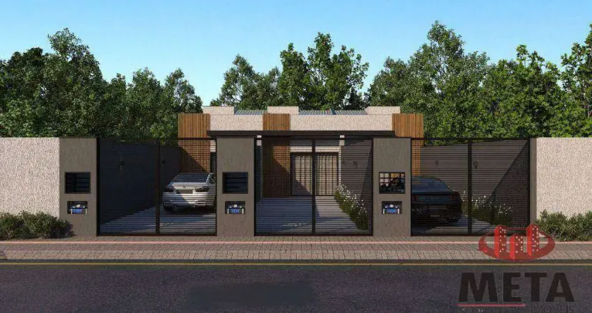 Casa com 2 dormitórios à venda, 54 m² por R$ 360.000,00 - Aventureiro - Joinville/SC