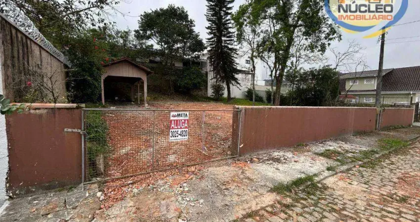 Terreno para alugar, 500 m² por R$ 2.600,00/mês - Glória - Joinville/SC