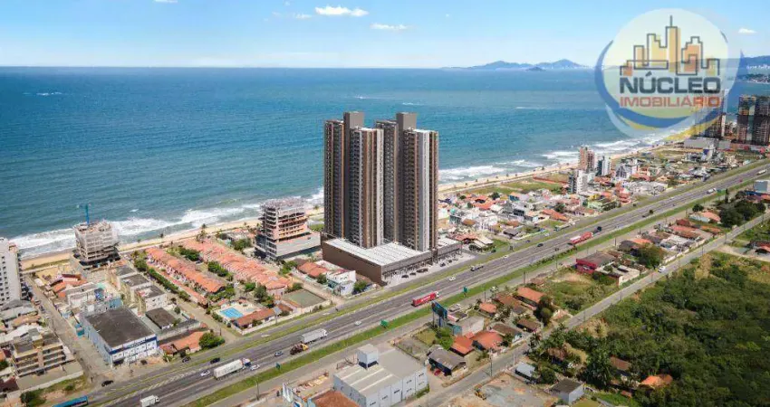 Apartamento com 3 dormitórios à venda, 134 m² por r$ 1.185.340 - beira mar - barra velha/sc