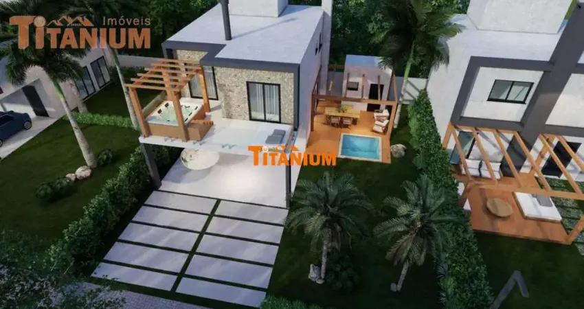 Casa em condomínio fechado 3 dormitórios, com pátio à venda em novo hamburgo.