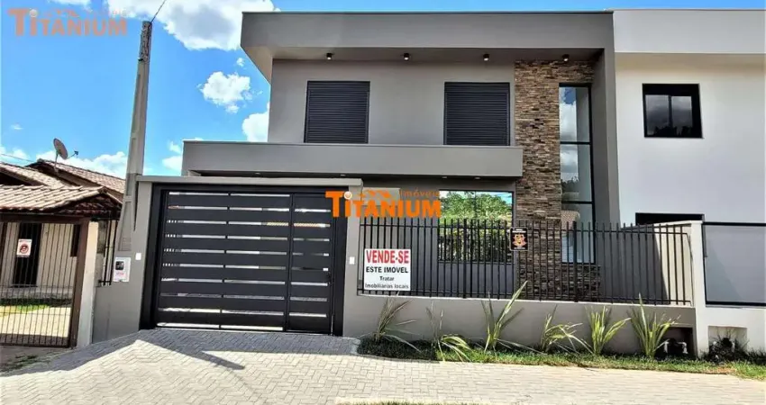 Casa nova com 3 dormitórios, sendo uma suíte à venda em novo hamburgo