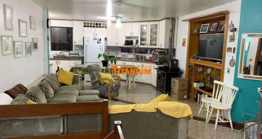 Cobertura a venda no bairro rio branco, em novo hamburgo, com cinco dormitórios.