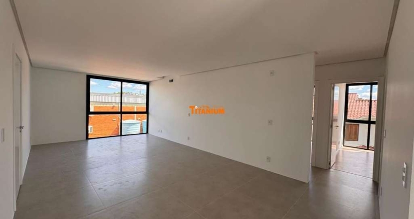 Apartamento novo em Novo Hamburgo - Pronto para morar, 112.51m², churrasqueira e garagem coberta