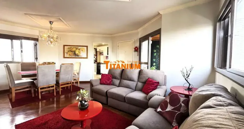 Apartamento 3 dormitórios, sendo uma suíte com banheira, churrasqueira, sacada, vista panorâmica, garagem, água quente, elevador,no centro, mobiliado, à venda no Centro de Novo Hamburgo.