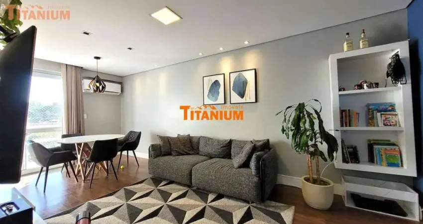 Apartamento mobiliado à venda com 2 dormitórios, garagem coberta, ótima localização no Bairro Ideal em Novo Hamburgo.