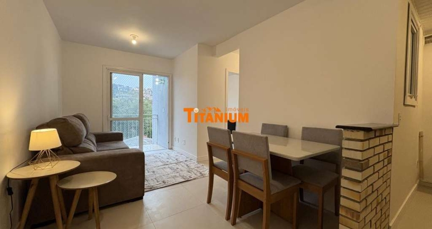Apartamento Mobiliado com 2 dormitórios e garagem para aluguel