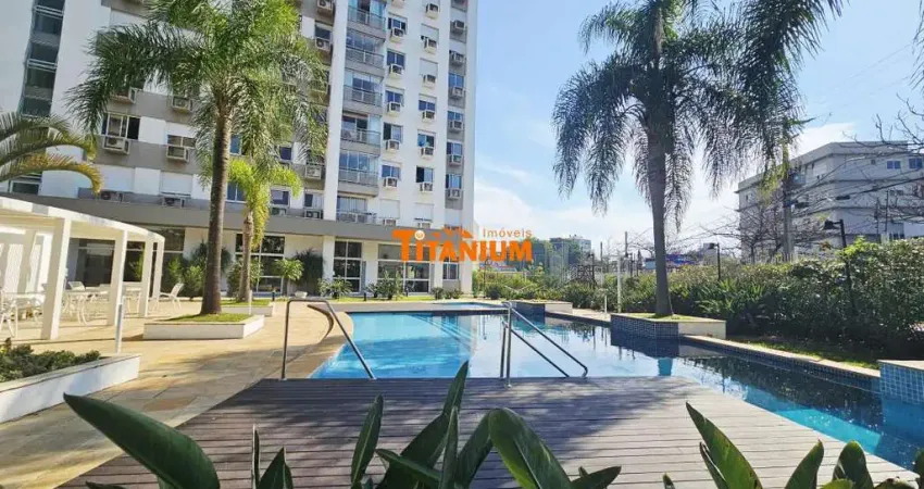 Apartamento mobiliado e impecável à venda, com 2 dormitórios, sendo 1 suíte, no Bairro Pátria Nova em Novo Hamburgo