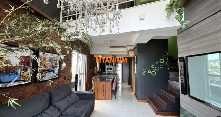 Apartamento loft, todo mobiliado, com linda vista, garagem lado a lado para dois carros, à venda no pátria nova, novo hamburgo .