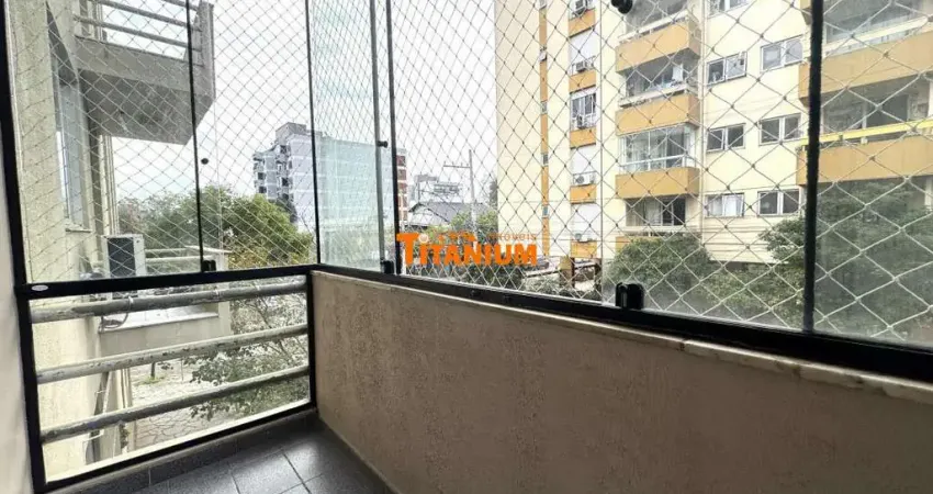 Apartamento à venda com 2 dormitórios, garagem coberta, dependência de empregada ou espaço para seu home, 2 banheiros, próximo ao mercado bourbon no bairro pátria nova em novo hamburgo