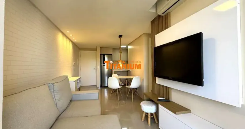 Apartamento 2 dormitórios, todo mobiliado, de frente, ótima localização espera para churrasqueira, garagem,à venda em novo hamburgo, vila nova .